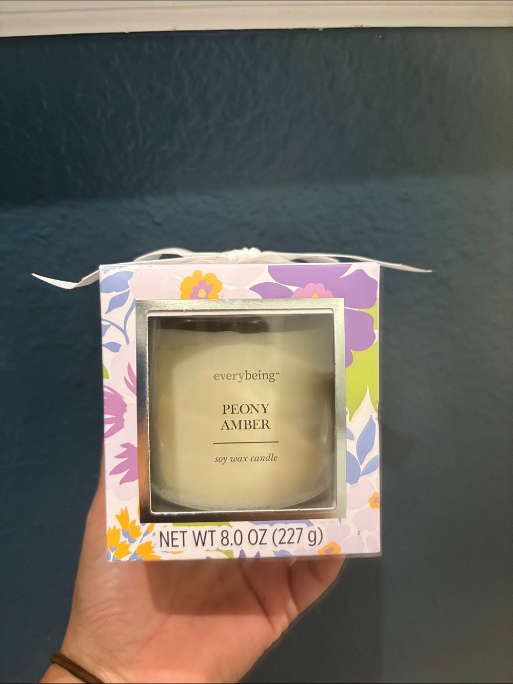 Peony Amber candle